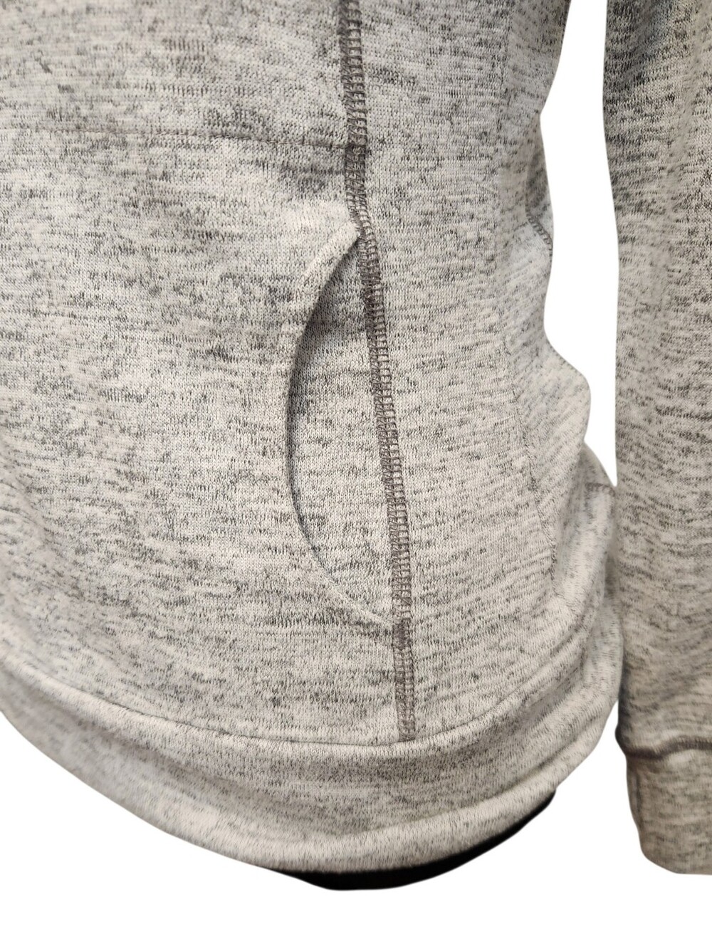Kuhl Knit Top Womens XS Gray Funnel Neck Long Sleeve Athletic Shirt - Picture 2 of 9